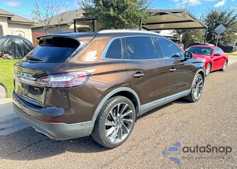 2019 Lincoln Nautilus Reserve z USA, uszkodzony, nr VIN 2LMPJ6L93KBL52368